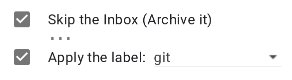 Gmail filters